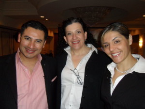 Jorge Bueno, Lisa M. Blacker, MaryAnn Morcos Feb 2010 in L.A.